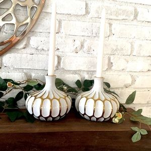 Vase/ candle holders